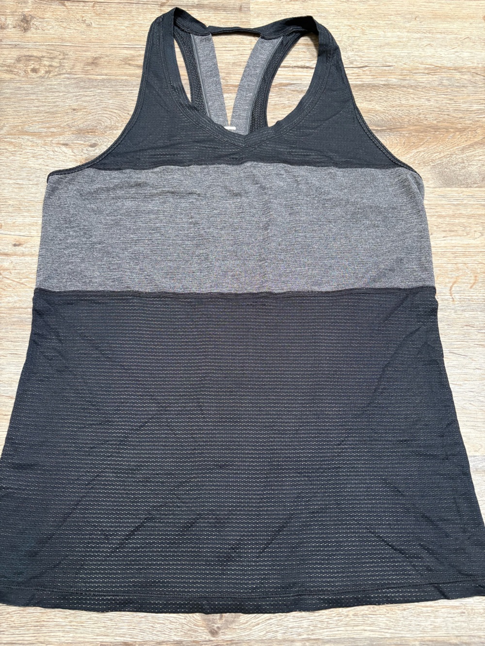 lululemon athletica Black Performance Knit Tank